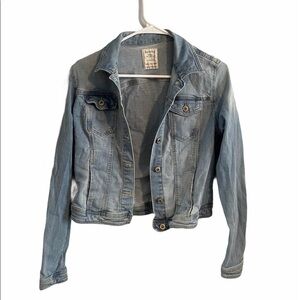 BERSHKA Denim blue jacket11